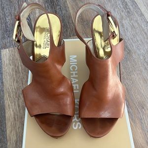 Michael Kors platform wedges